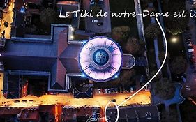 Le Tiki de Notre-Dame - duplex vue Cathédrale